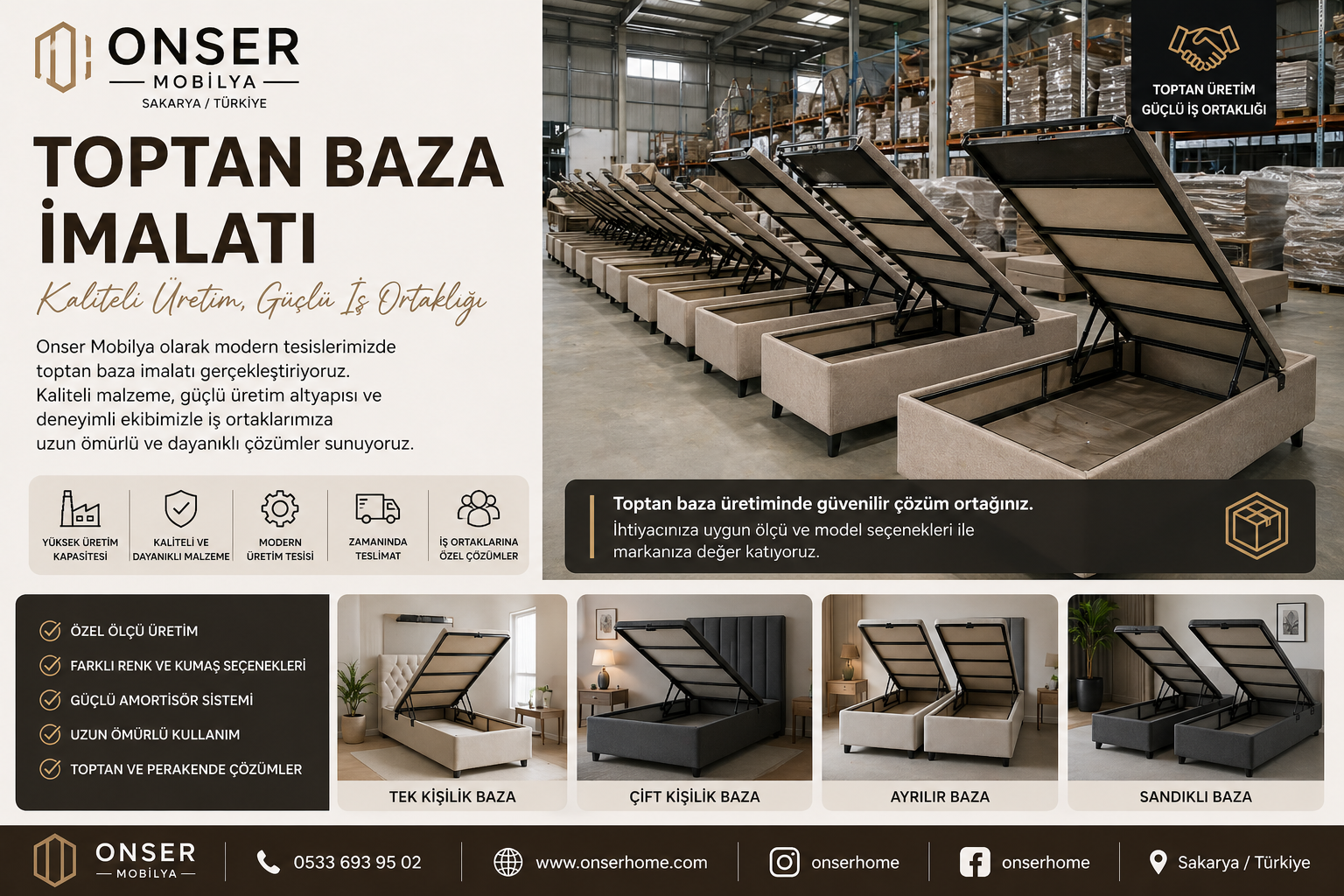 Toptan Baza İmalatı ve Satın Alan Oteller ile Yurtlar